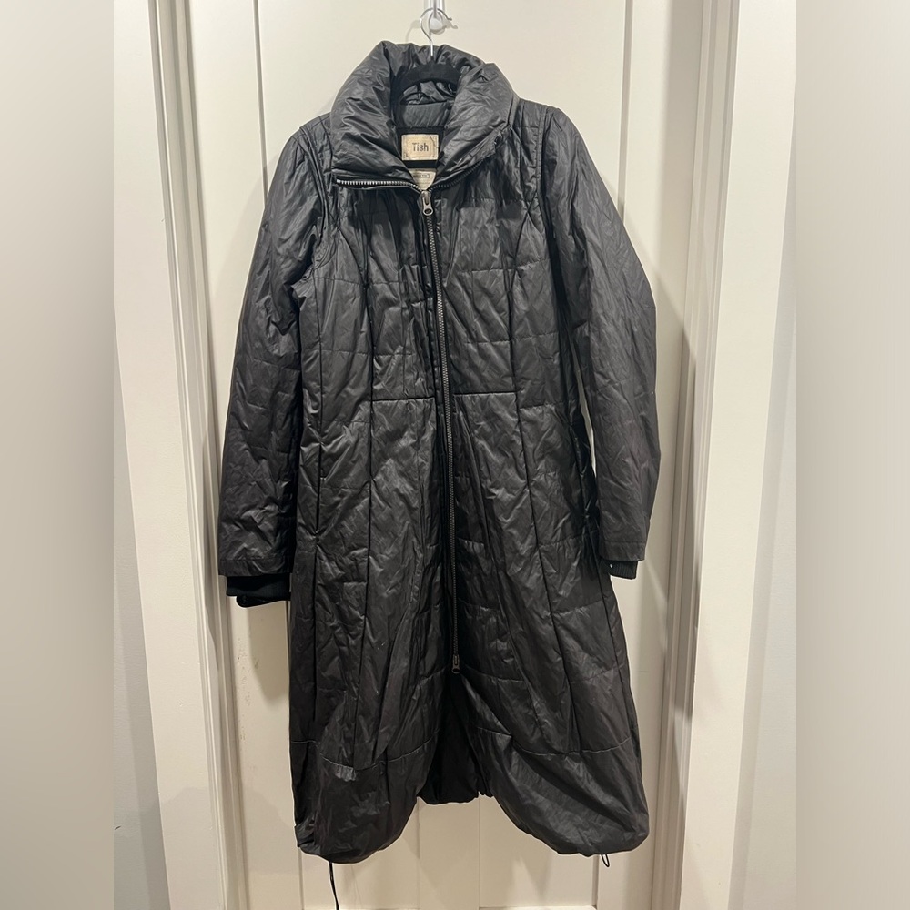 Banana Blue “Tish” Trench Coat Size Large